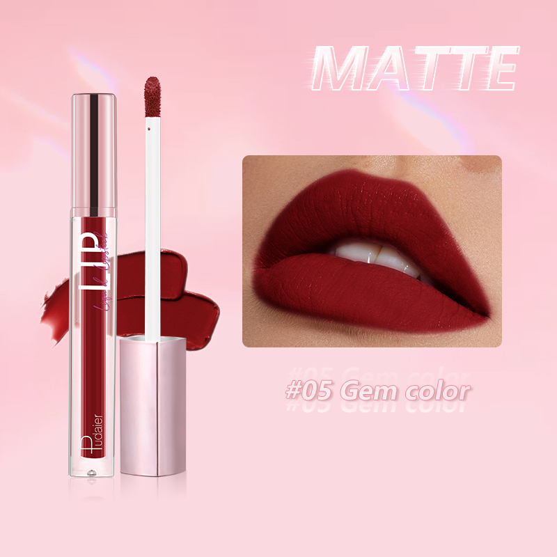 New 6pcs Full Set Liquid Matte Lipstick - Image 6
